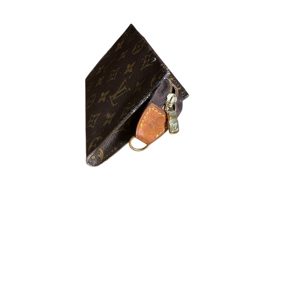 Louis Vuitton Brown and Gold Monogram Wristlet - Picture 5 of 14